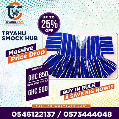 Quality Ghanaian Clothing | Handwoven Smocks at Tryahu